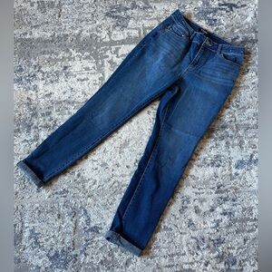d.jeans Size 6 Cuffed Blue Jeans